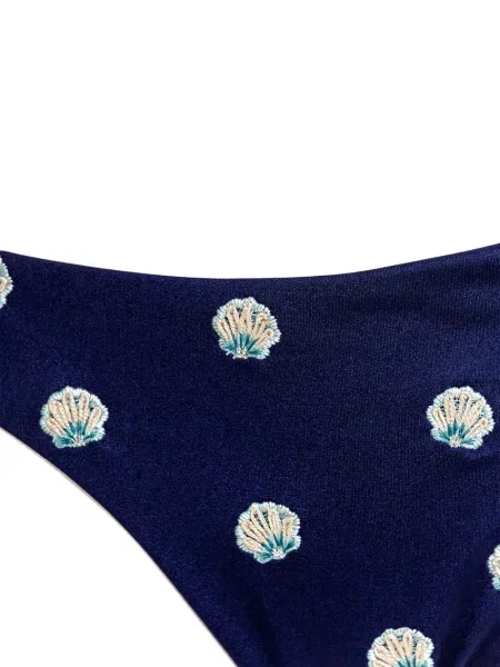Bikini Agua Bendita cu imagine albastru