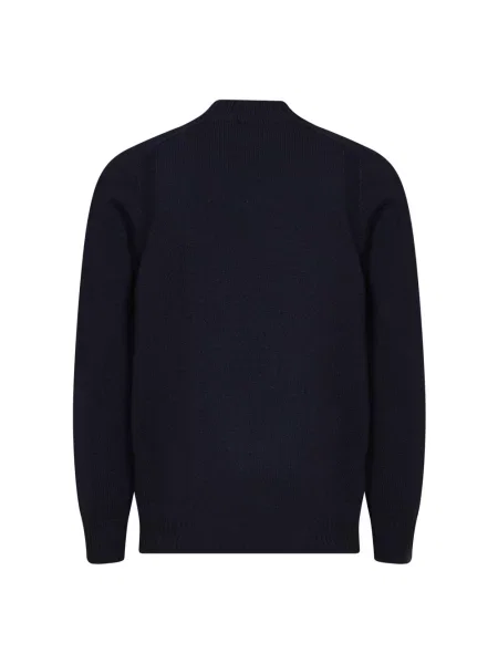 Sweter D4.0 wełniany niebieski
