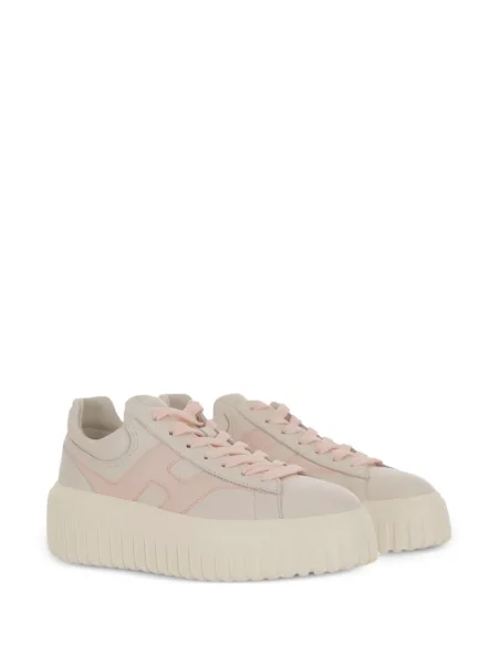 Sneakerși Hogan cu dungi roz