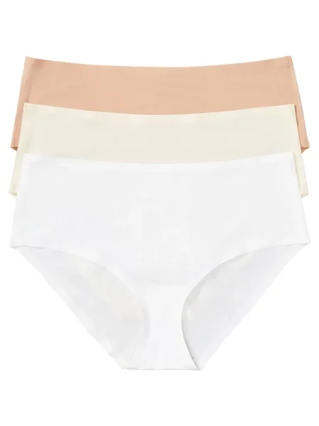 Figi panty Feel Comfort bezszwowe 3 pary różowe