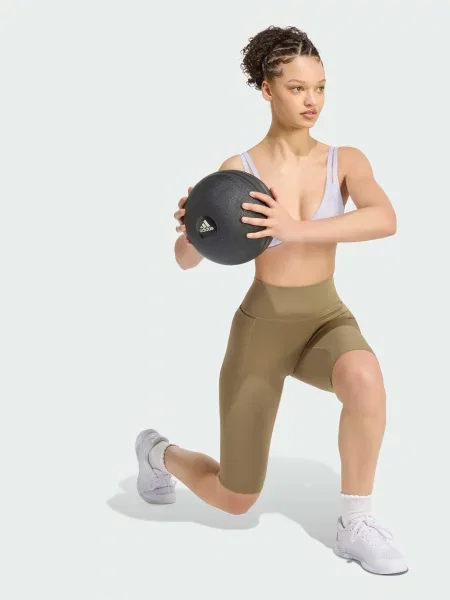 Спортивный топ Adidas фиолетовый