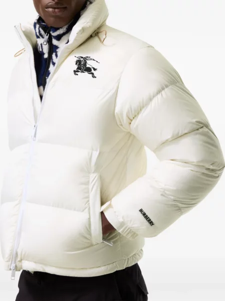 Geacă Burberry alb