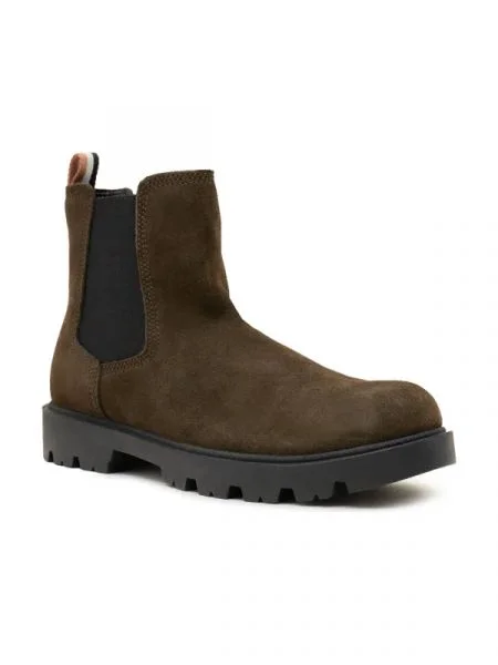 BOSS BLACK De piele ghete chelsea Adley negru