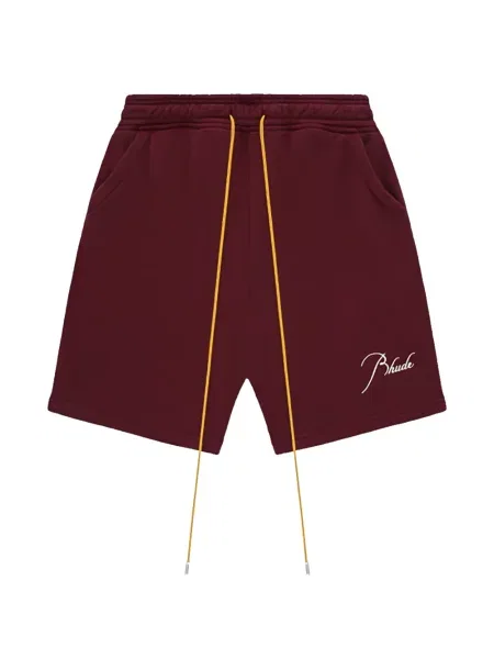Pantaloni scurți Rhude cu autograf roșu