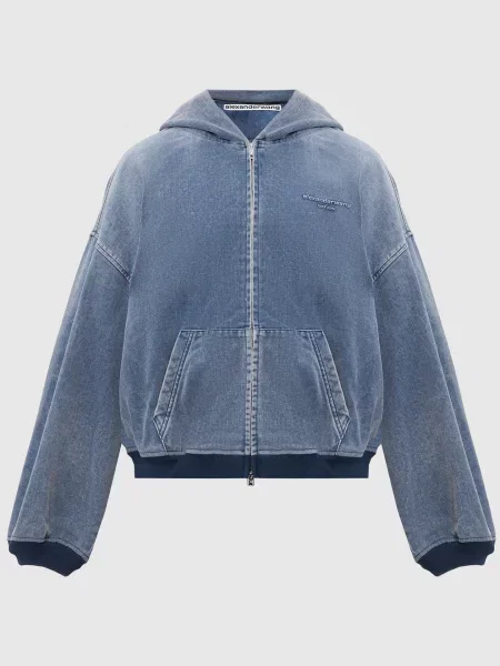 Джинсова куртка Alexander Wang блакитна