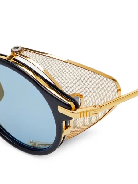 Ochelari de soare Thom Browne plasă negru