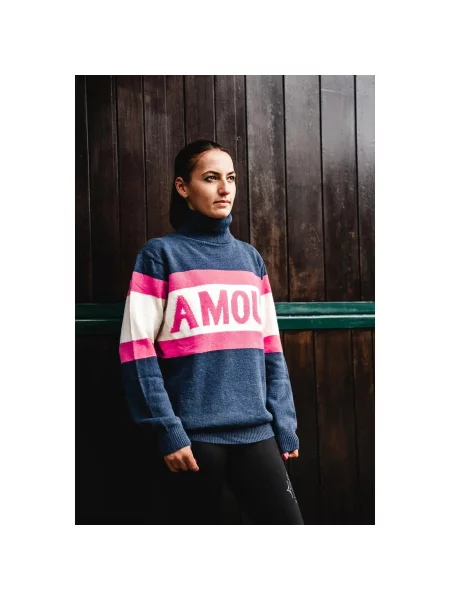 Sweter Ju & Pa Amour niebieski