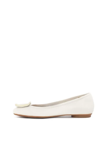 Kazar Balerini auriu alb