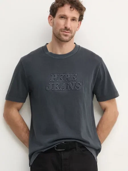 Pepe Jeans majica DARIUS TEE crna