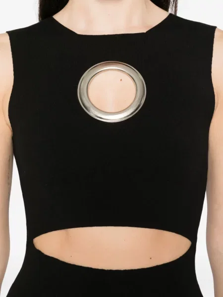 Rochie fără mâneci A.w.a.k.e. Mode fără mâneci de costum negru