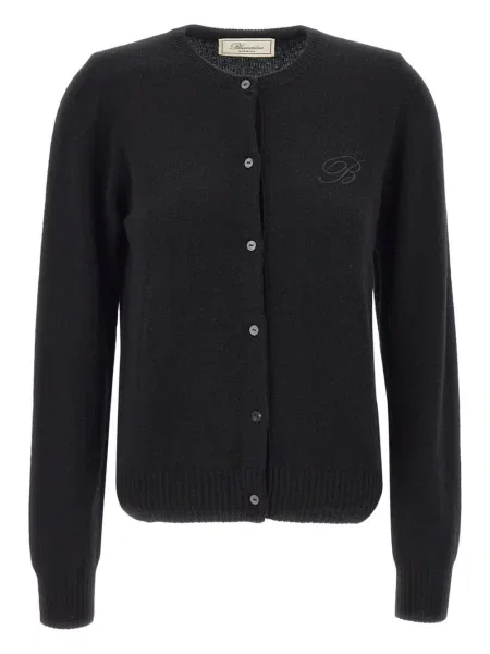 Cardigan Blumarine cu broderie negru