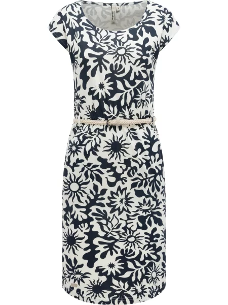 Ragwear Rochie de vară Lilithe albastru marin alb