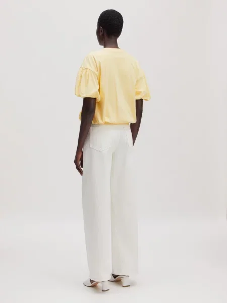 EDITED Tricou Eriko pastel galben