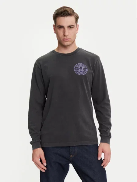 Gap Majica z dolgimi rokavi črna