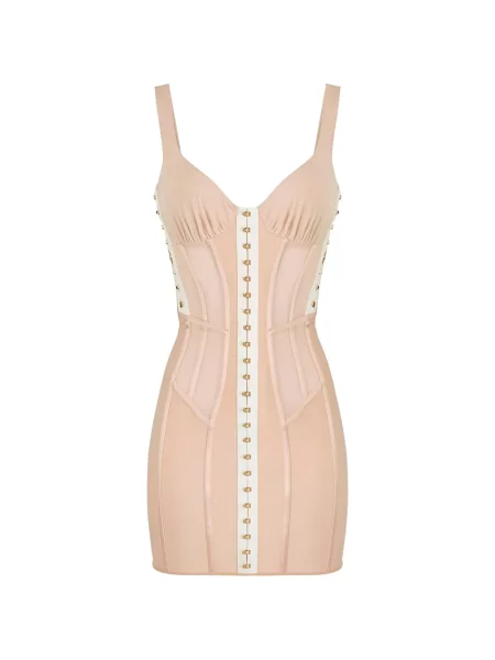 Mała mały sukienka mini Elisabetta Franchi garniturowa