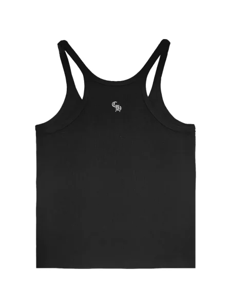 Риза Chrome Hearts бродирана със сърца черно