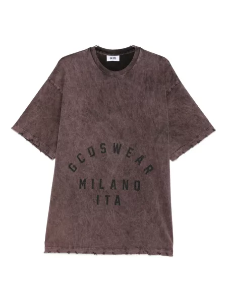 Tricou Gcds zdrențuiți roșu