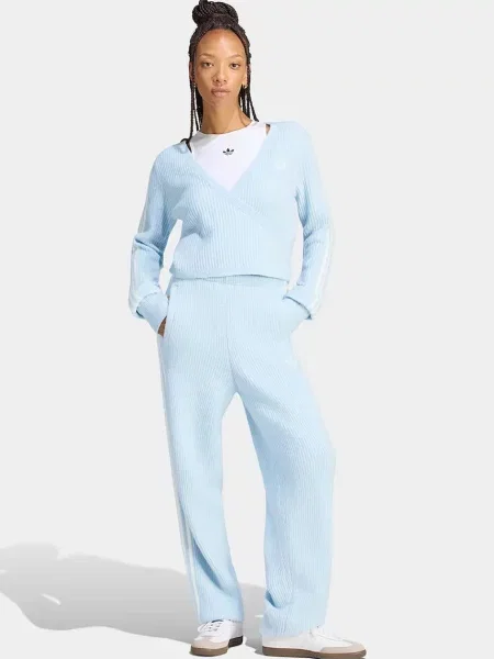 Adidas Originals sweter z dodatkiem wełny Adiluna Season 2 x Jennie niebieski