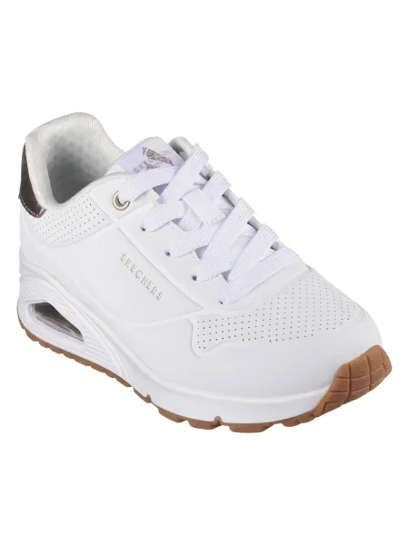 Street félcipő Skechers fehér