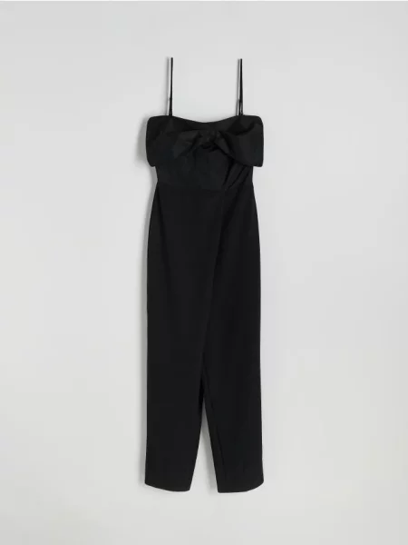Reserved Комбінезон з метеликом чорний