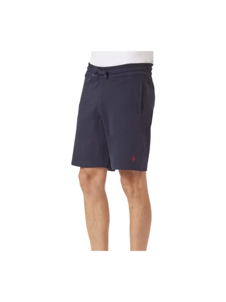 Szorty U.s Polo Assn. frotte niebieskie