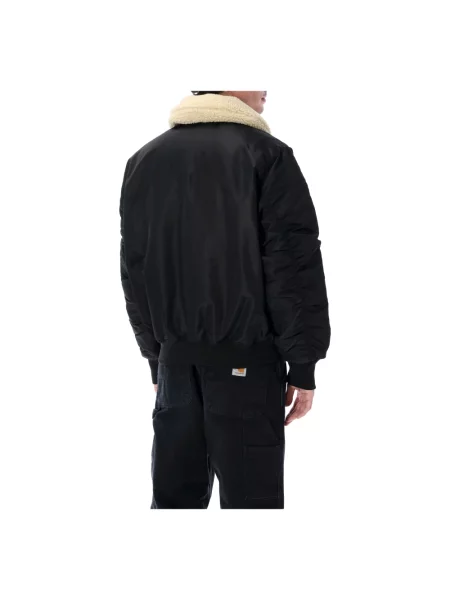 Kurtka bomber Alpha Industries dwustronny czarny