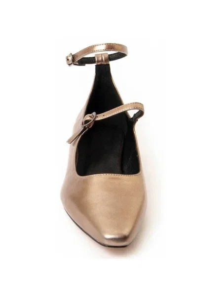 Pantofi Montevita auriu