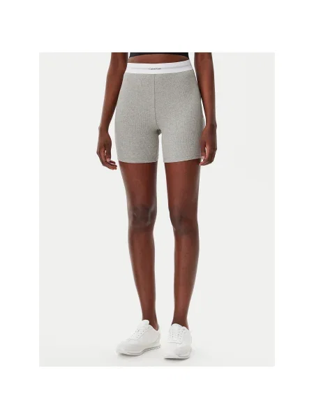 Calvin Klein Underwear Rövid pizsama nadrág Slim Fit szürke