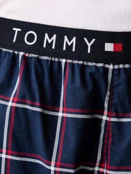 Tommy Hilfiger spodnie piżamowe granatowe