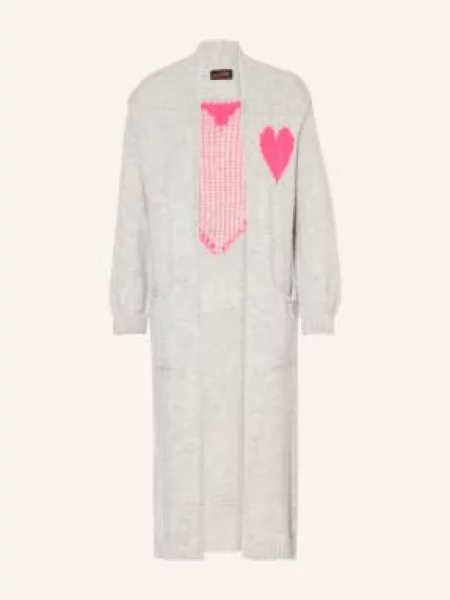 Sweter Miss Goodlife z alpaki szary