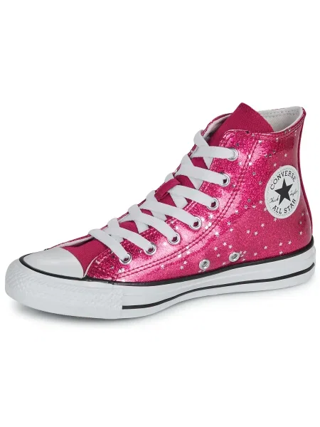 Členkové topánky Converse ružová