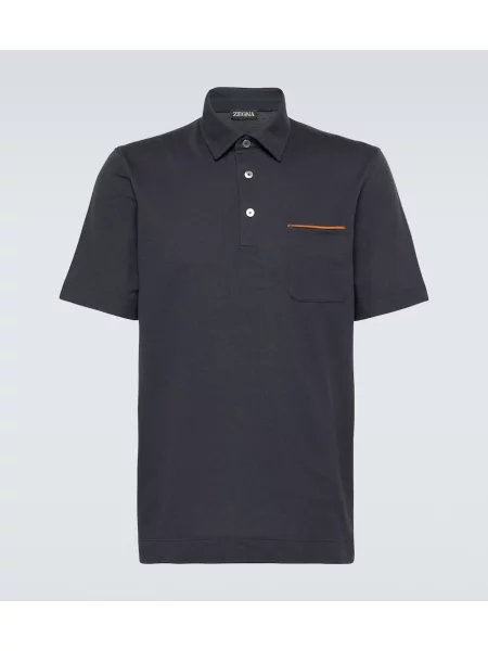 Polo Zegna albastru