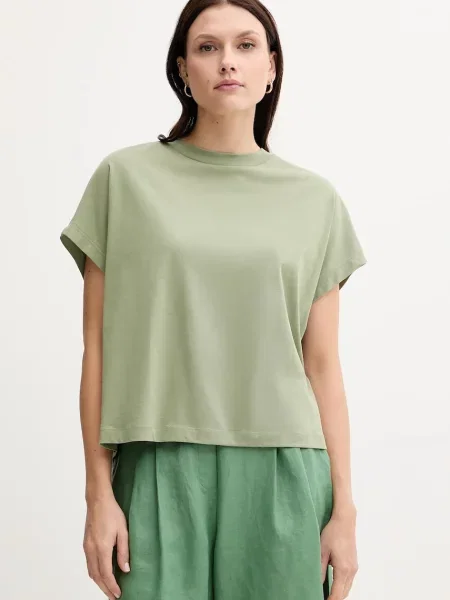 Тениска United Colors of Benetton дамска зелено