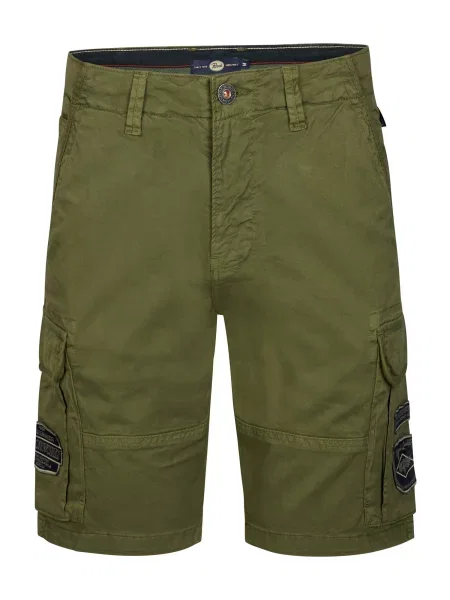 Petrol Industries Cargo hlače maslinasta