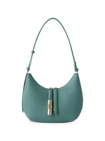Geantă Furla din piele verde
