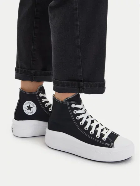Converse Tornacipő Chuck Taylor All Star Move Platform fekete
