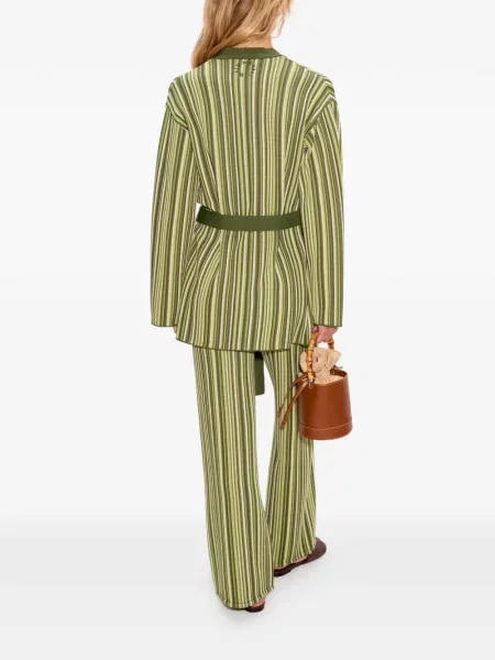 Kardigan Simon Miller w paski zielony