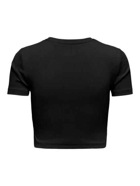 Majica Only s kratkimi rokavi črna