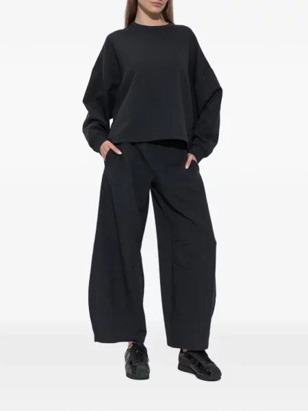 Lung hanorac Nike cu șireturi din dantelă negru