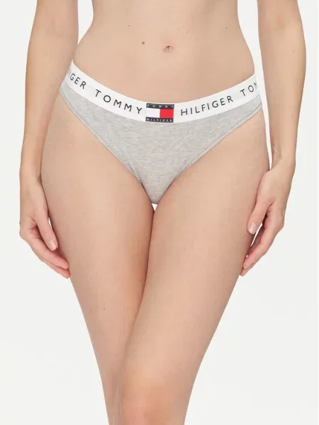 Tommy Hilfiger Klasične spodnje hlačke siva