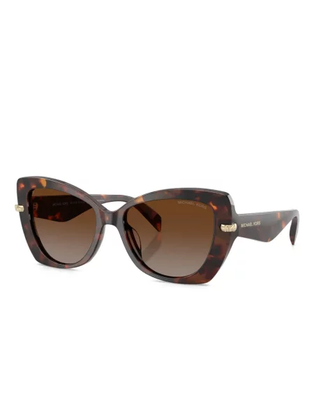 Ochelari de soare Michael Kors maro