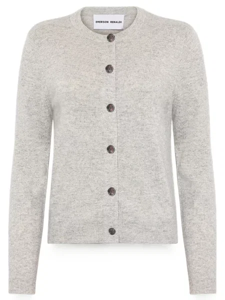 Cardigan Emerson Renaldi tricotate gri