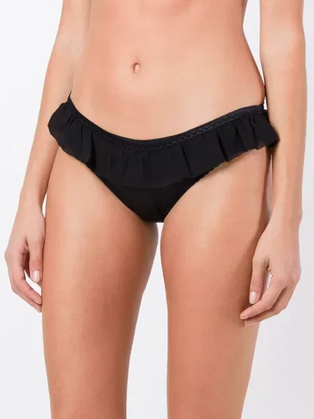 Chiloți briefs Gilda & Pearl cu perle negru