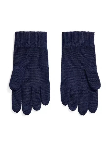 Polo Ralph Lauren Prstové rukavice námornícka modrá