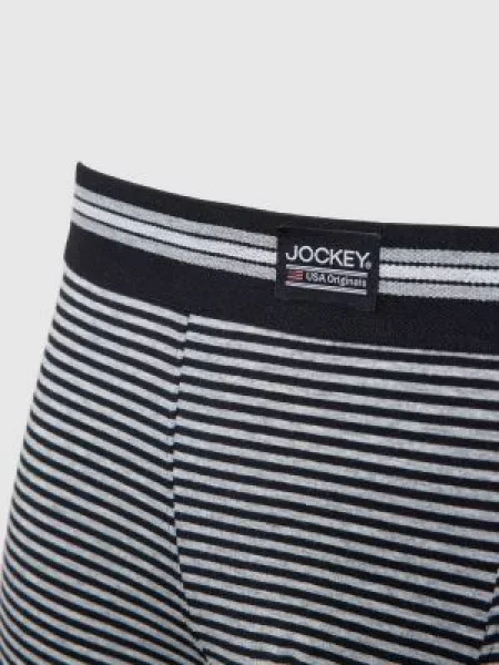 Obcisłe bokserki z detalem z logo w zestawie 3 szt. Jockey