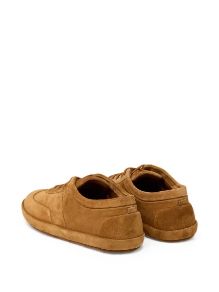 Fűzős szarvasbőr sneaker Marsell barna