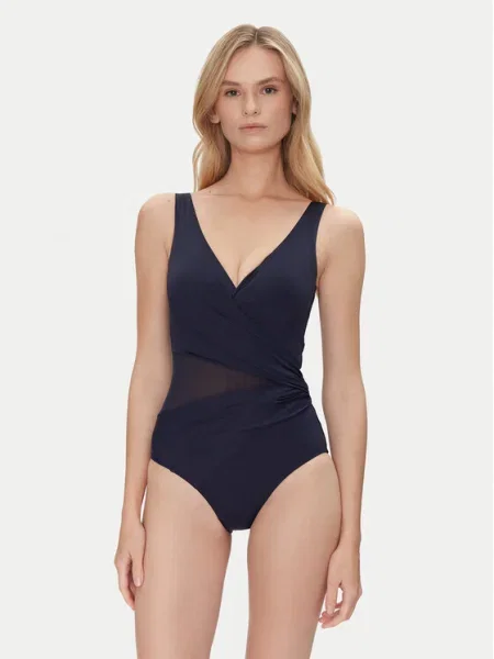 Hunkemöller Costum de baie Shaping Shell Bleumarin