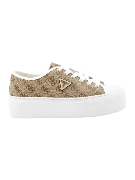 Sneakersy Guess beżowe
