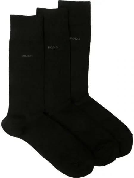 BOSS BLACK Șosete negru