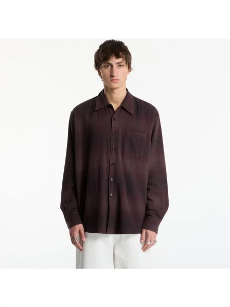 Cămașă OUR LEGACY Above Shirt Cordial Dusk Check Grain Weave 54